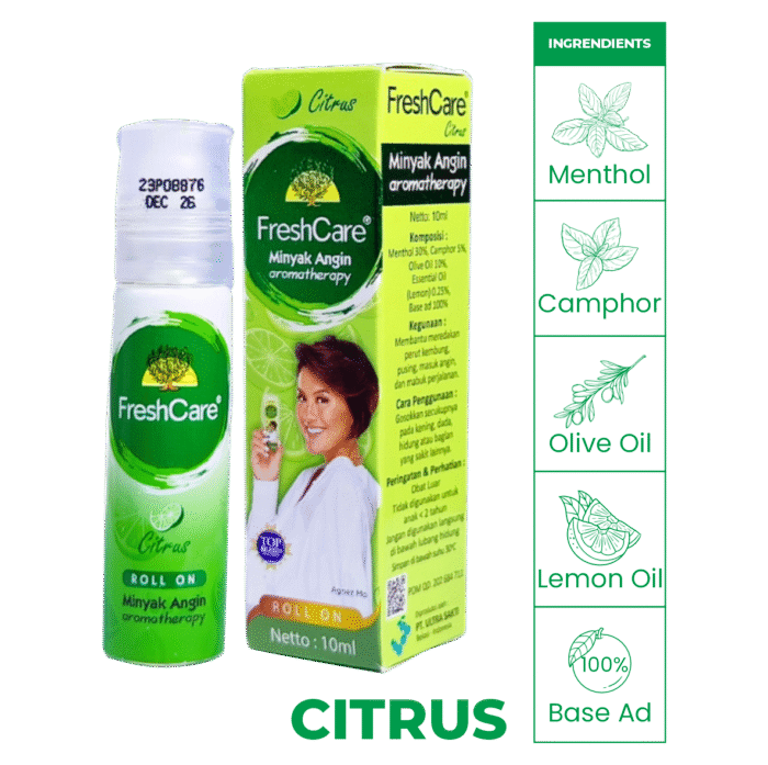 FreshCare Citrus Roll On 10ml - Image 2